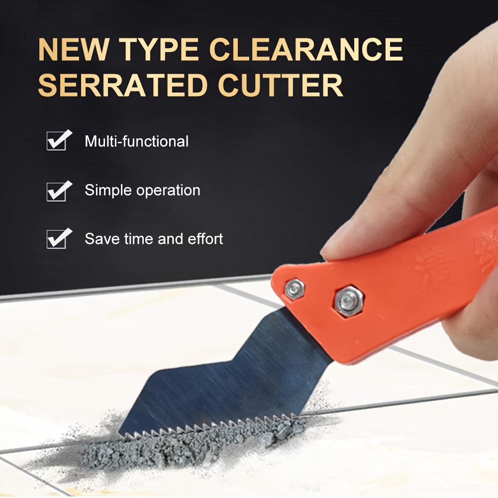 Ceramic Tile Floor - Professional Ceramic Tile Grout Remover Serrated