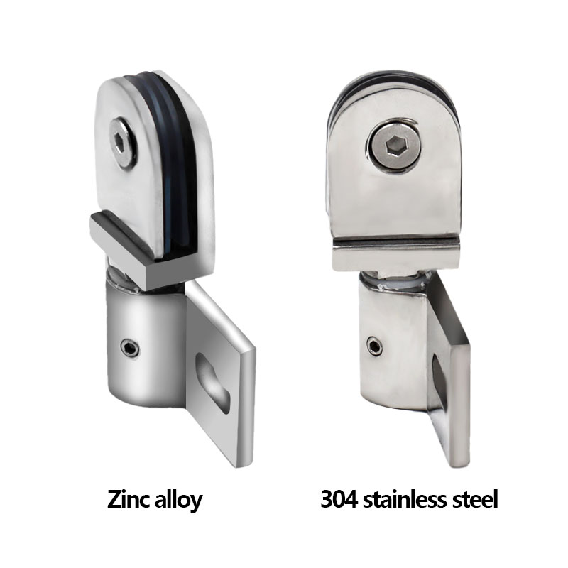Bathroom Glass Door Clip/Clamp - Glass Door Hinge recension och pris