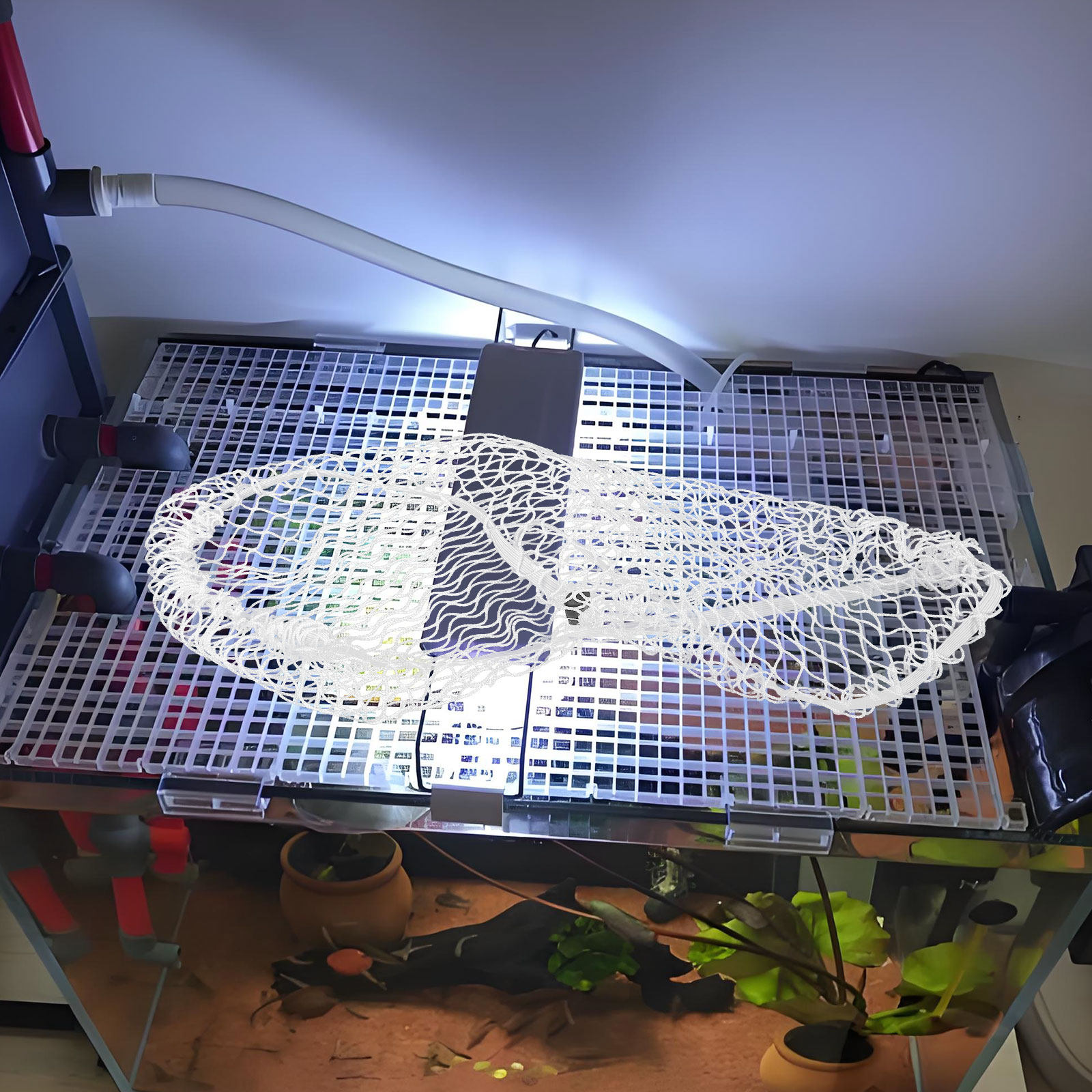 Aquarium Nylon Top Cover 40x20 - Screen Top Mesh recension och pris