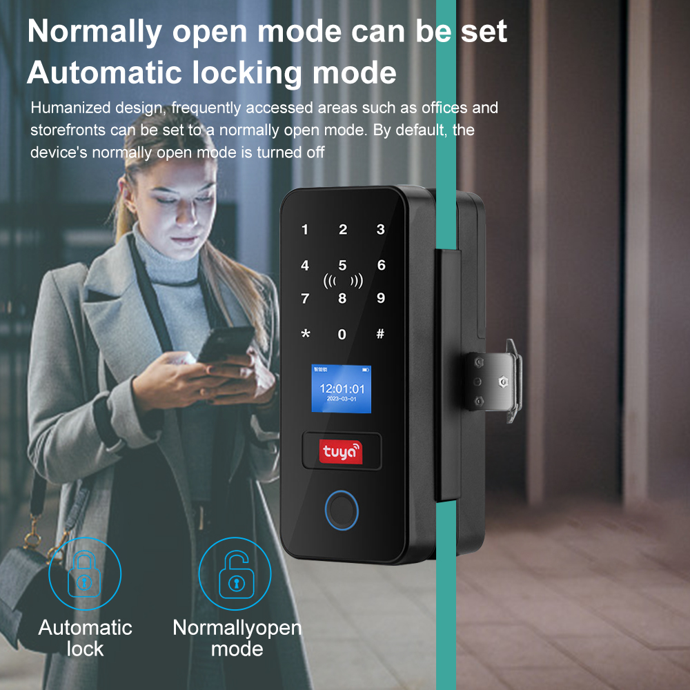 Double Hook Smart Glass Door L - Glass Door Hinge recension och pris