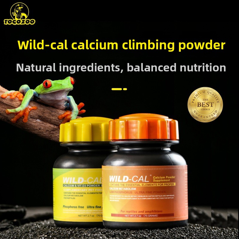 TOGOZOO WILDCAL Reptile Calciu - Calcium Powder Reptile recension och pris