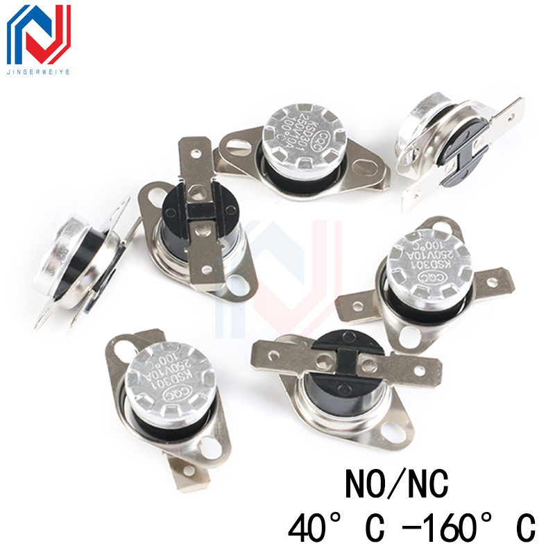 2Pcs KSD301 250V 10A 40~160 De - Ceramic Heat Emitter recension och pris