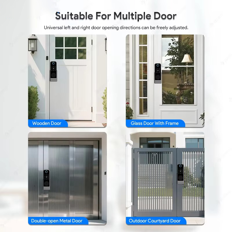 Waterproof Fingerprint Lock Tu - Glass Door Hinge recension och pris