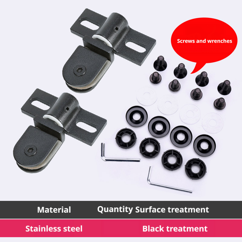 Zinc Alloy Stainless Steel Bat - Glass Door Hinge recension och pris