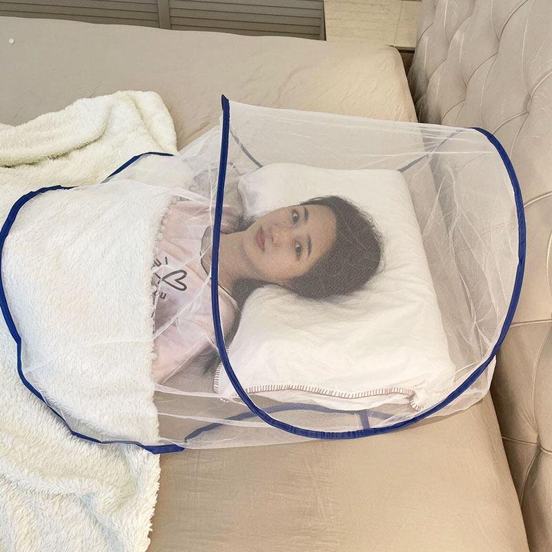 Foldable Mosquito Net Head Cov - Screen Top Mesh recension och pris