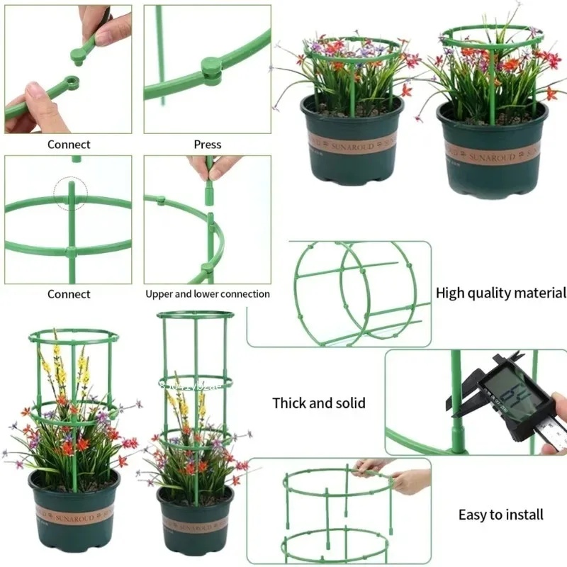 Plant Support Pile Garden Semi - Vine Climbing Plastic recension och pris