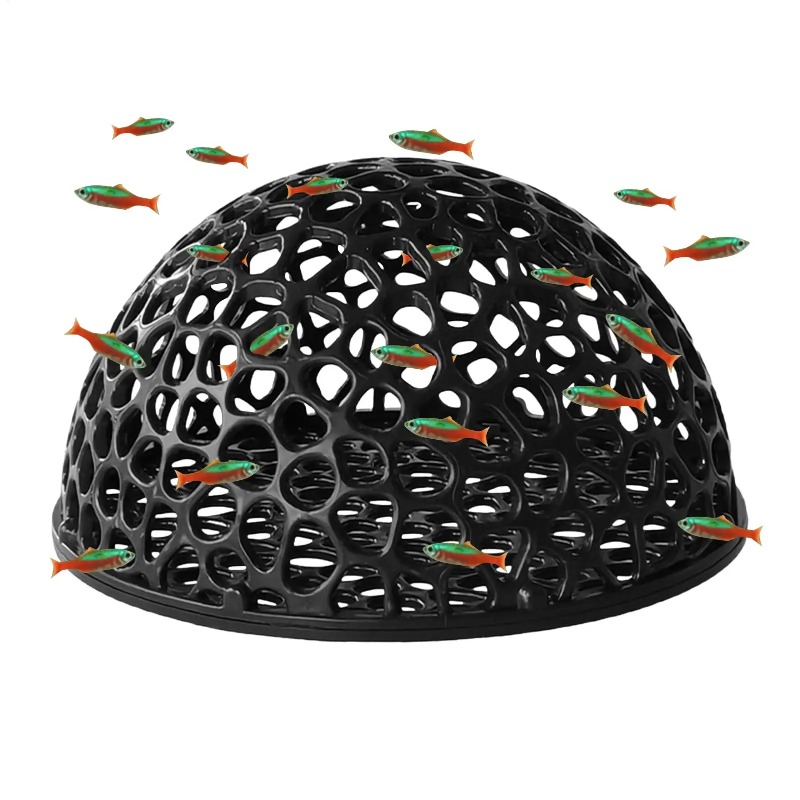 Mini Porous Ceramic Shrimp Cav - Hide Cave Ceramic recension och pris