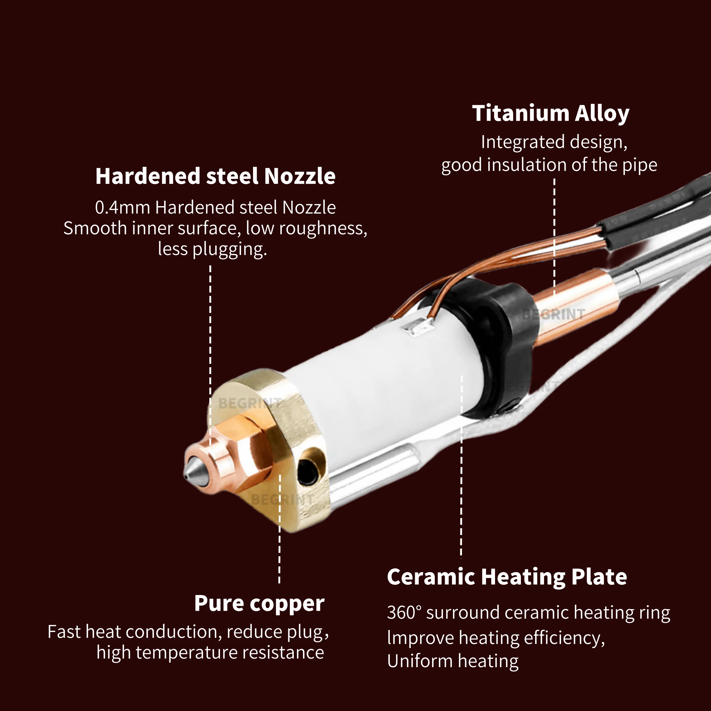 High Temp Ceramic Heater Hoten - Ceramic Heat Emitter recension och pris