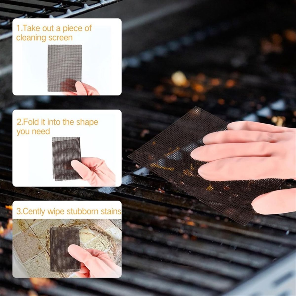 100 Pack Griddle 4x5.5'' Scree - Screen Top Mesh recension och pris